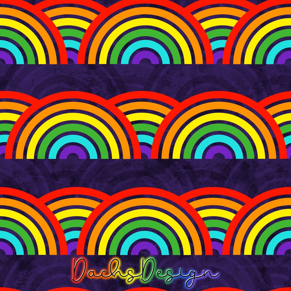 Bright Rainbows - NON-EXCLUSIVE Seamless Pattern