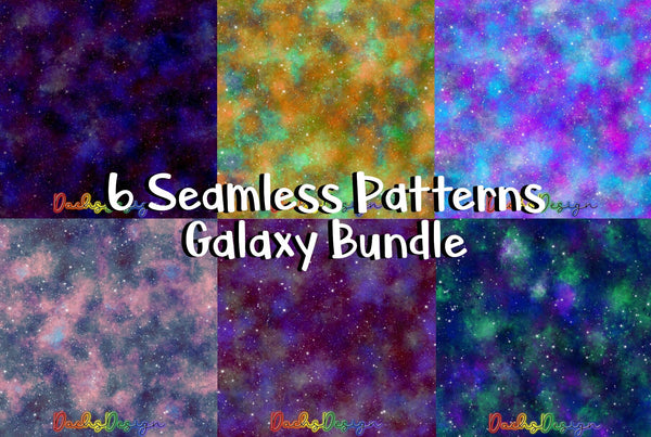 Galaxy Bundle - NON-EXCLUSIVE Seamless Patterns