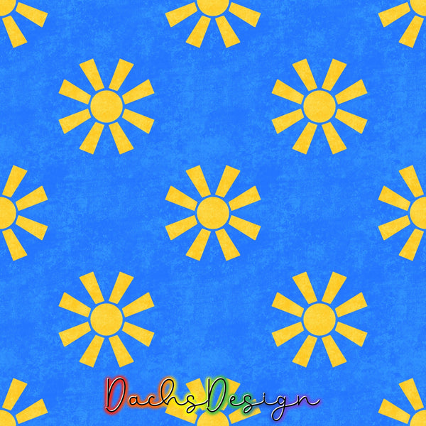 Summer Suns - NON-EXCLUSIVE Seamless Pattern