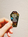 Crime Junkie Bookmark and Stickers
