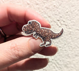 Tyrannosaurus-Rex Dinosaur Pin Badge