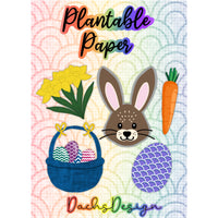 Easter Plantable Seeded Paper Shapes