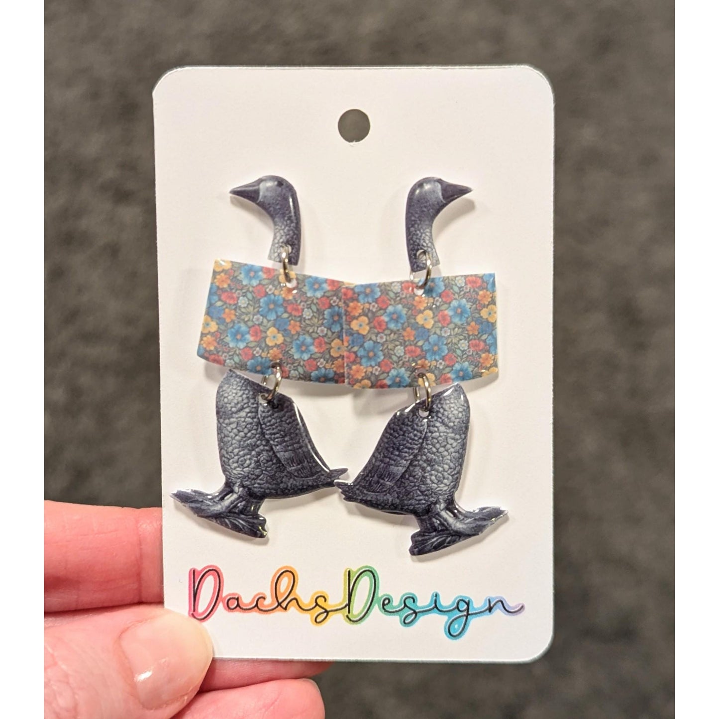 Goose Lamp Earrings