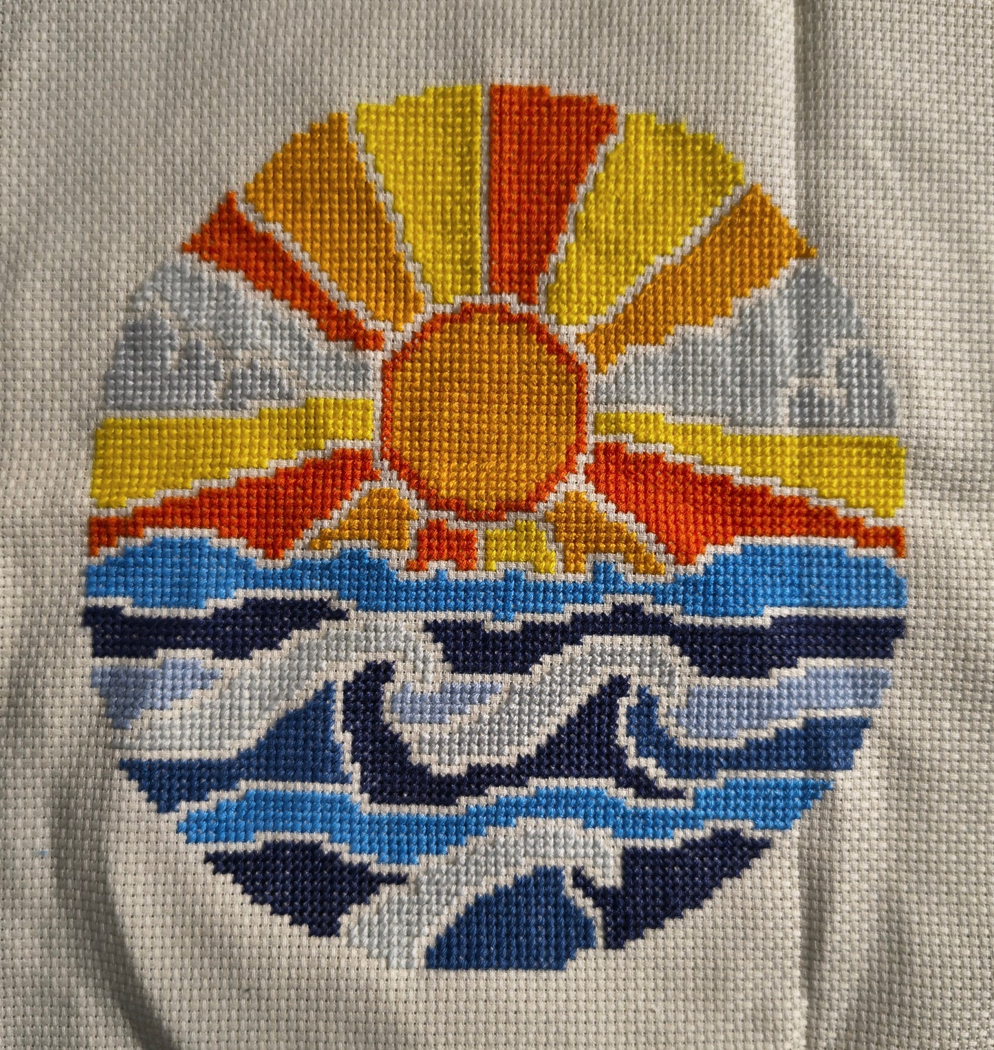 Sunrise - Free Cross Stitch Pattern