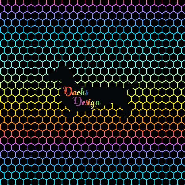 Various Honeycomb Designs - NON-EXCLUSIVE Seamless Pattern