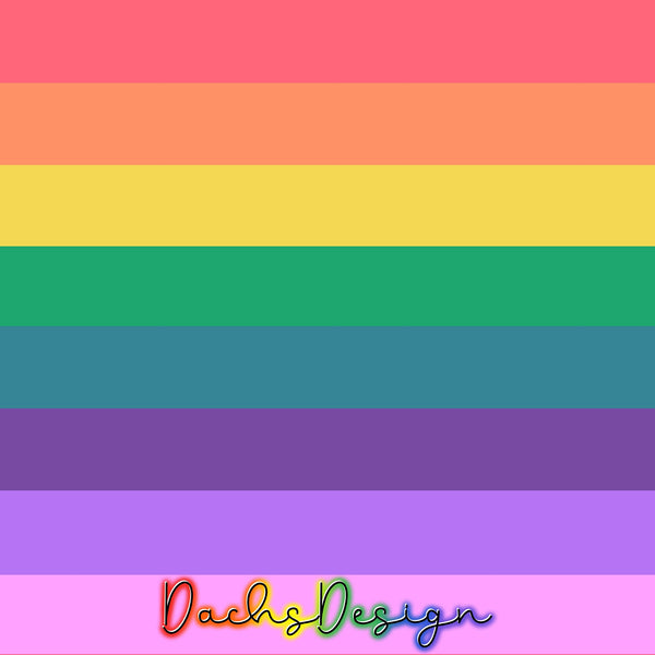 Pastel Rainbow Stripes Seamless Patterns