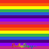 Bright Rainbow Stripes Seamless Patterns