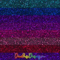 Neon Glitter Stripes Seamless Pattern