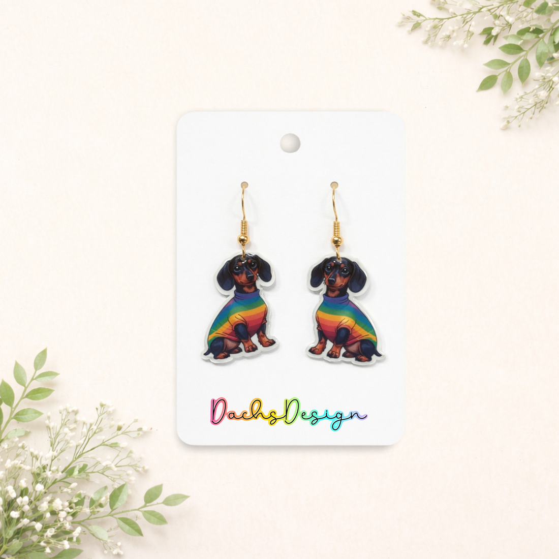 The Perfect Gift for Dachshund Lovers: Handmade Dachshund Earrings by DachsDesign