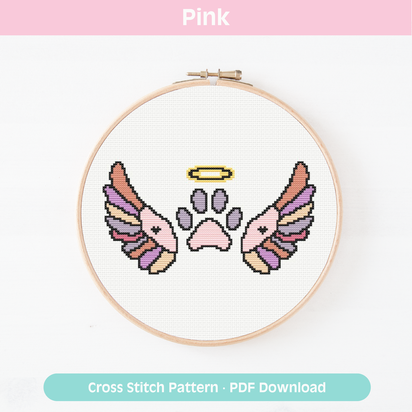 Custom/Personalised Dog Memorial Cross Stitch Pattern