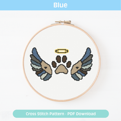 Custom/Personalised Dog Memorial Cross Stitch Pattern