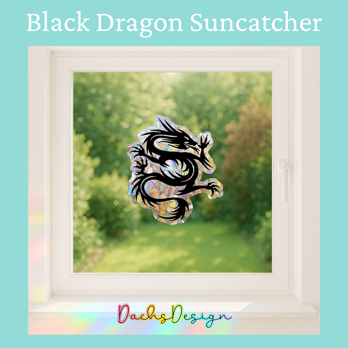 Dragon Rainbow Suncatcher