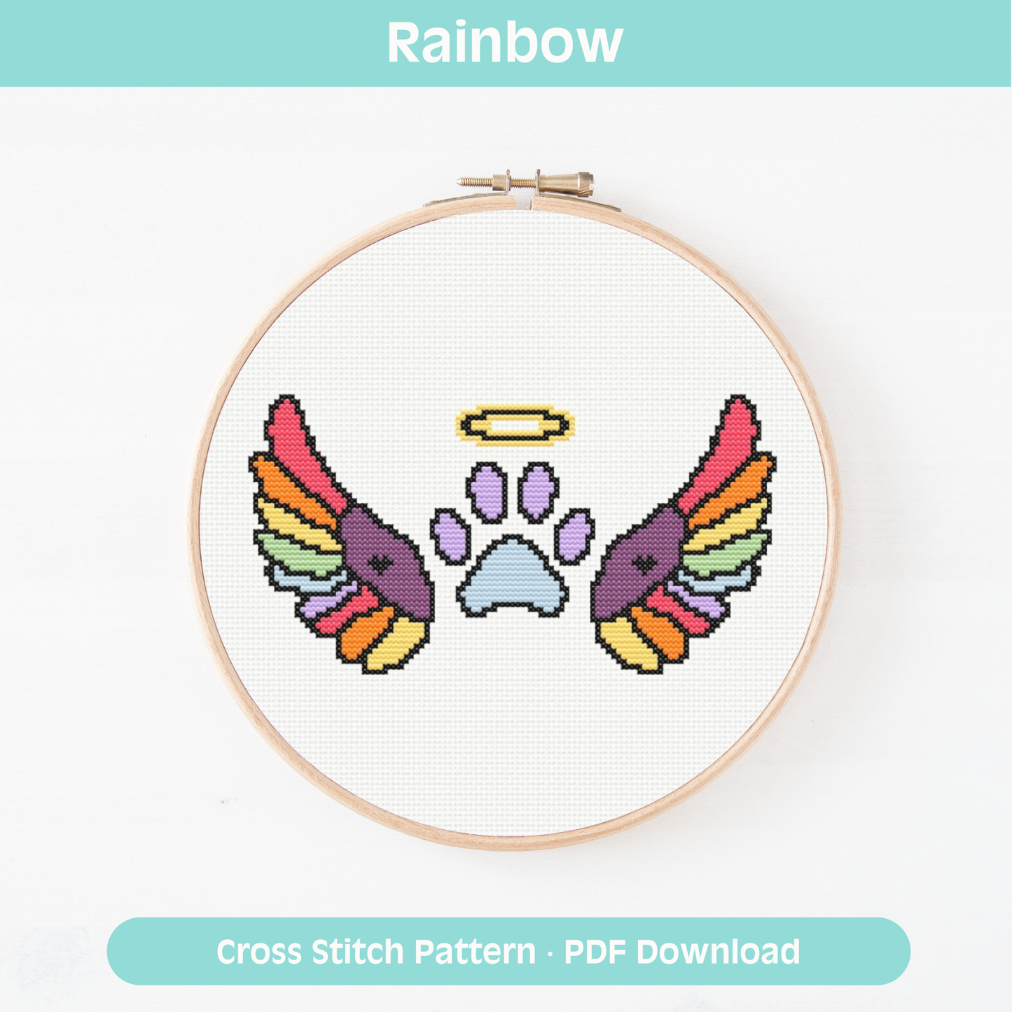 Custom/Personalised Dog Memorial Cross Stitch Pattern