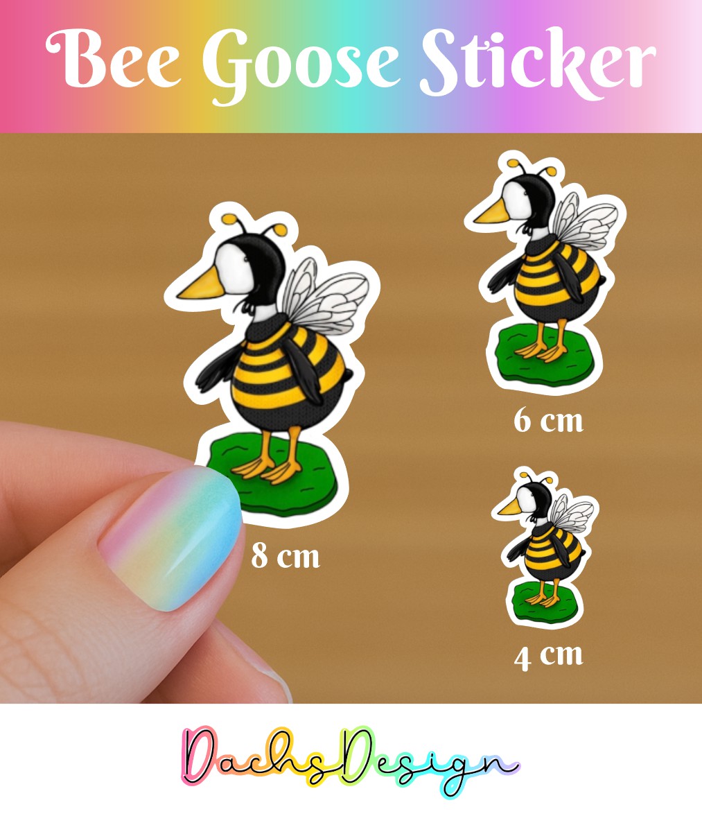 Porch Goose Waterproof Vinyl Stickers