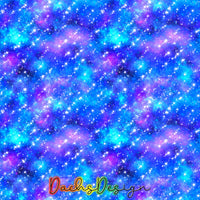 Purple Blue Pink Galaxy - NON-EXCLUSIVE Seamless Pattern