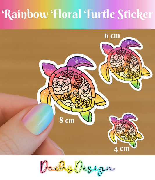 Turtle Waterproof Vinyl Sticker