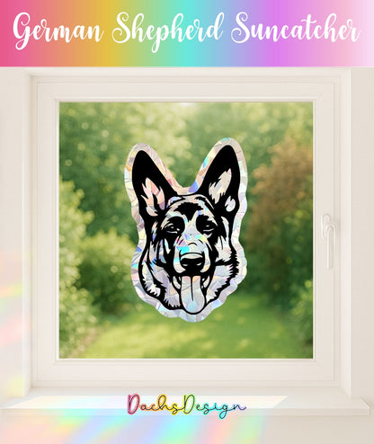 Tysk Shepherd Regnbue Solfanger