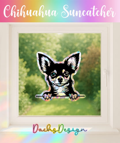 Chihuahua Suncatcher