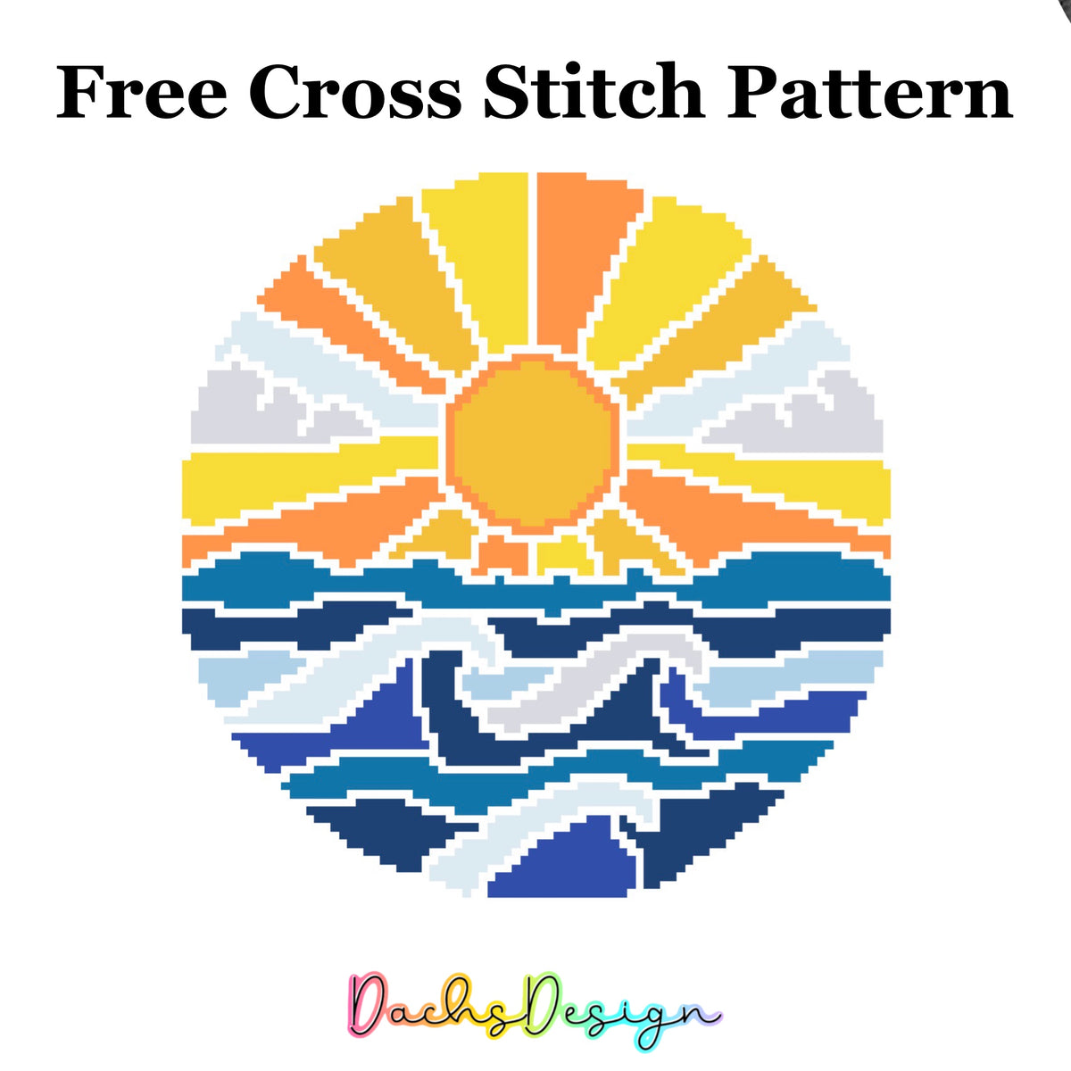 Sunrise - Free Cross Stitch Pattern