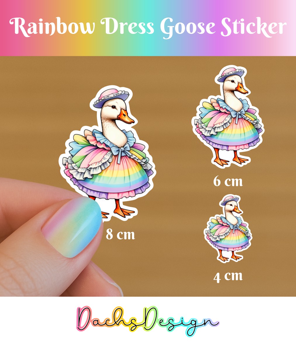 Porch Goose Waterproof Vinyl Stickers