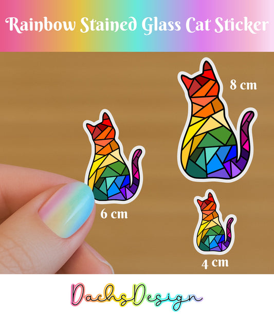 Cat Waterproof Vinyl Sticker