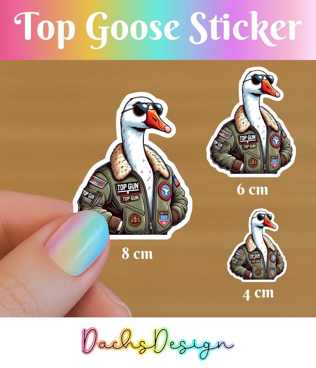 Porch Goose Waterproof Vinyl Stickers