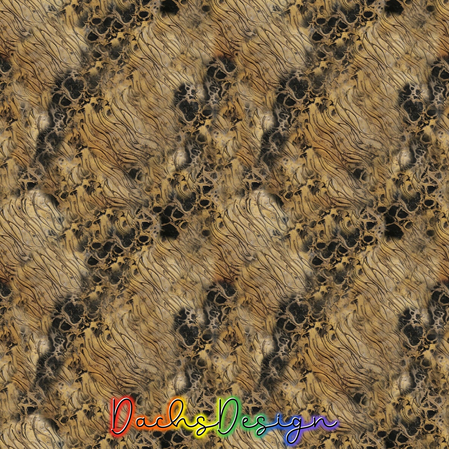Abstract Acrylic Paint Pour Seamless Pattern (Digital Download)