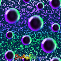 Purple Green Bubbles - NON-EXCLUSIVE Seamless Pattern