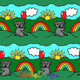 Rainbows and Koalas - NON-EXCLUSIVE Seamless Pattern
