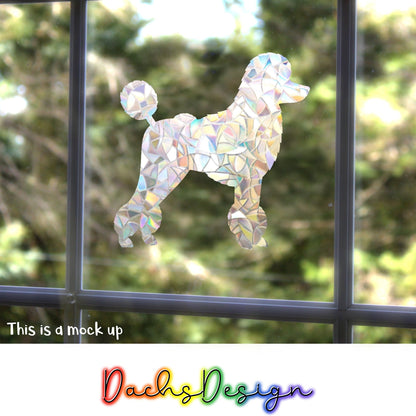 Various Dog Suncatchers: Toy Poodle, Cavapoo, Standard Poodle, Labradoodle, Jack Russell