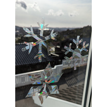 Snøkrystall regnbue-solfangerpakke