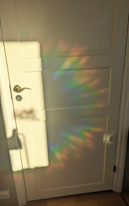 Regnbue Suncatcher Mysterieveske