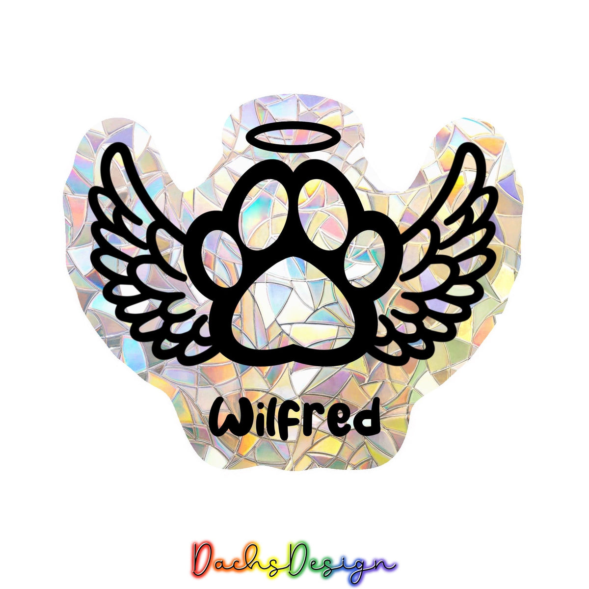 Pet Memorial Rainbow Suncatchers