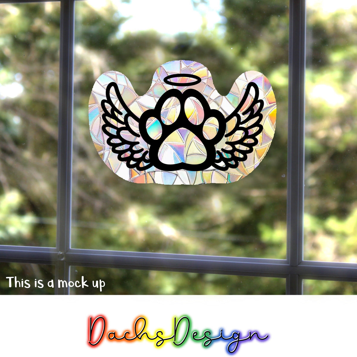 Pet Memorial Rainbow Suncatchers