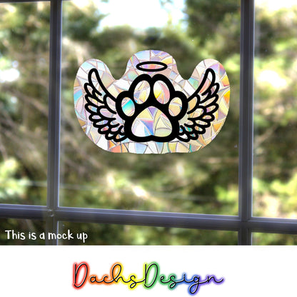 Pet Memorial Rainbow Suncatchers