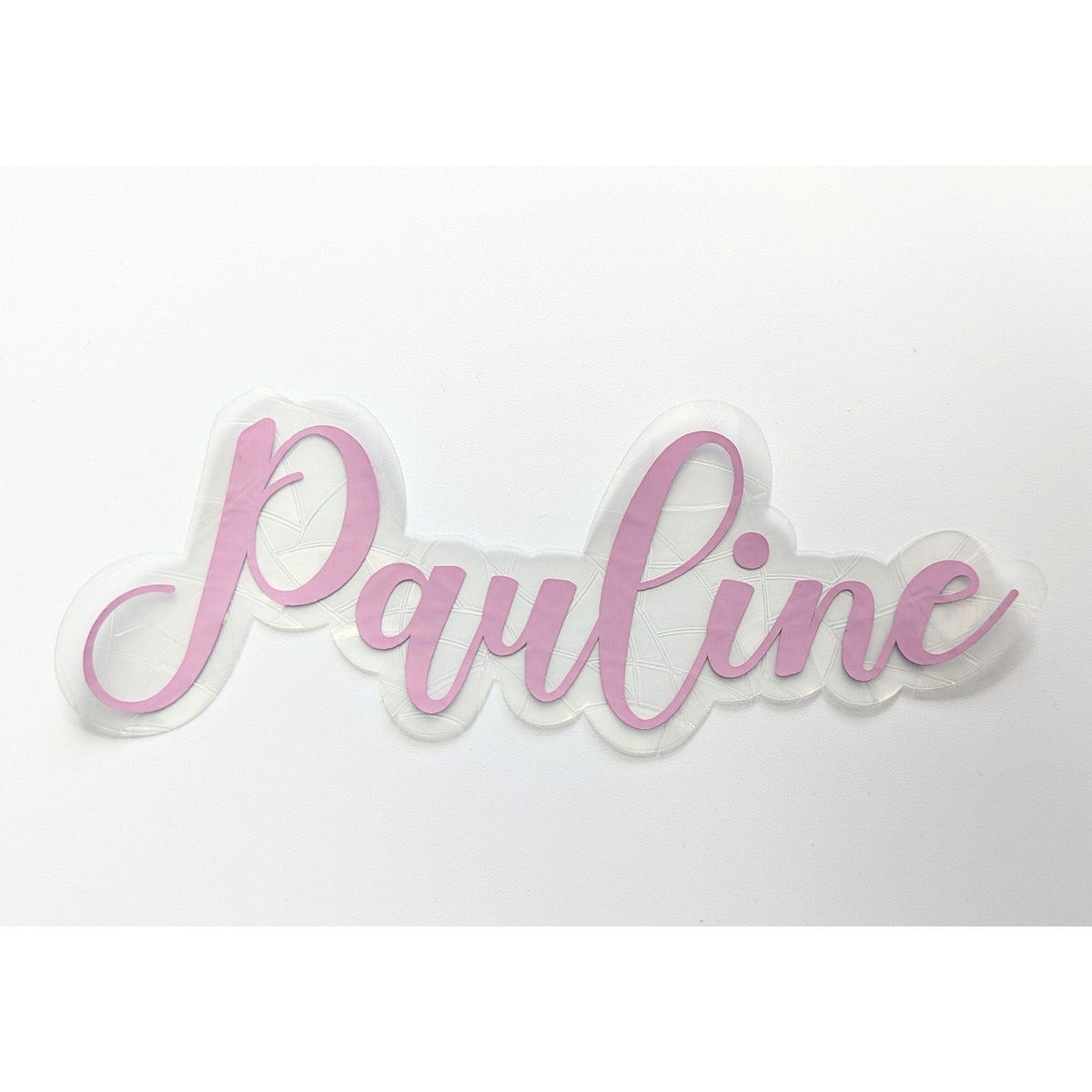 Personalised Rainbow Suncatcher Name Decal: Kids Room Decor