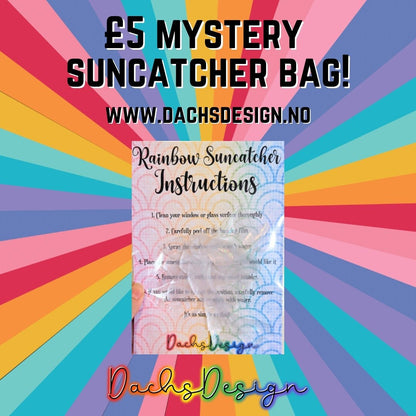Regnbue Suncatcher Mysterieveske