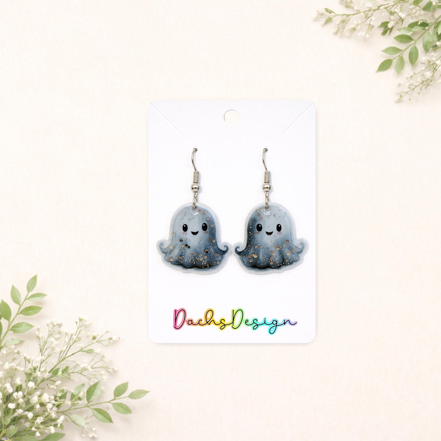 Dangly Ghost Earrings