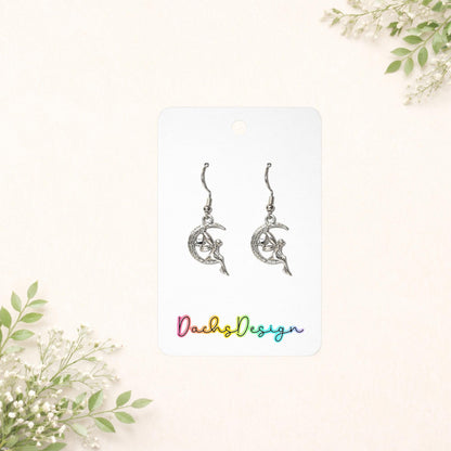 Fairy Moon Dangle Earrings
