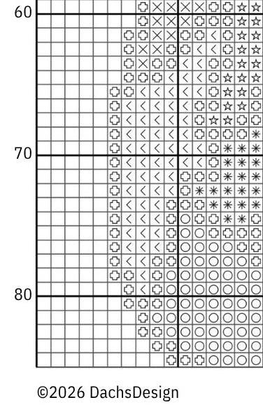 Patchwork Cat Cross Stitch Pattern: 14 Count Aida PDF