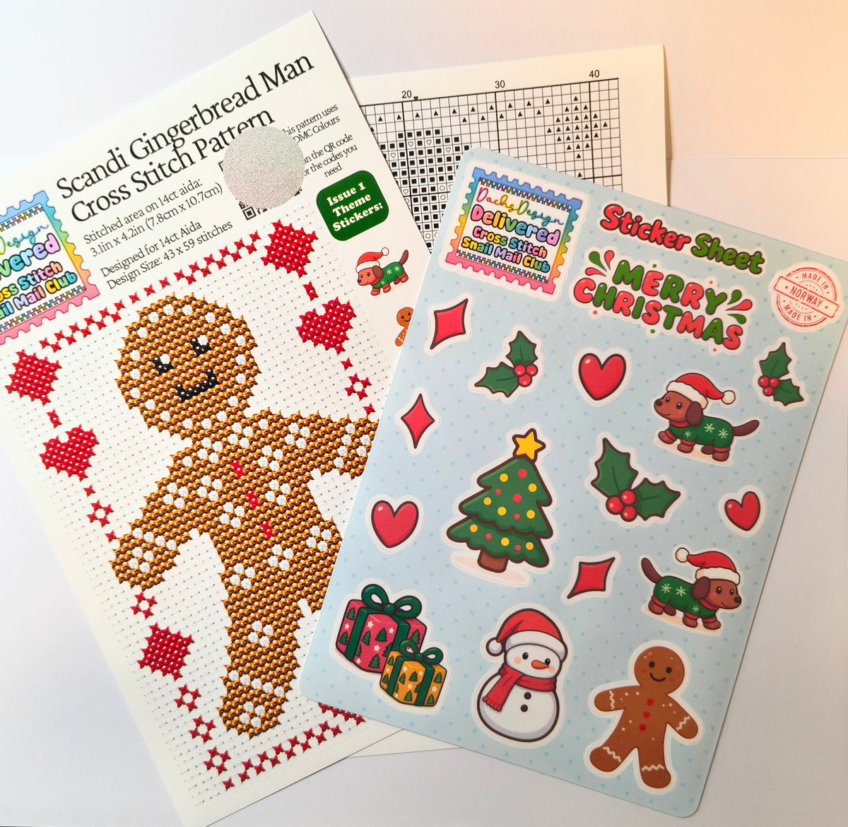DachsDesign Delivered: Issue 1 - Scandi Gingerbread Man