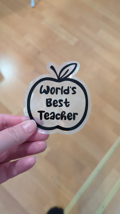 Teacher Gift Rainbow Suncatchers