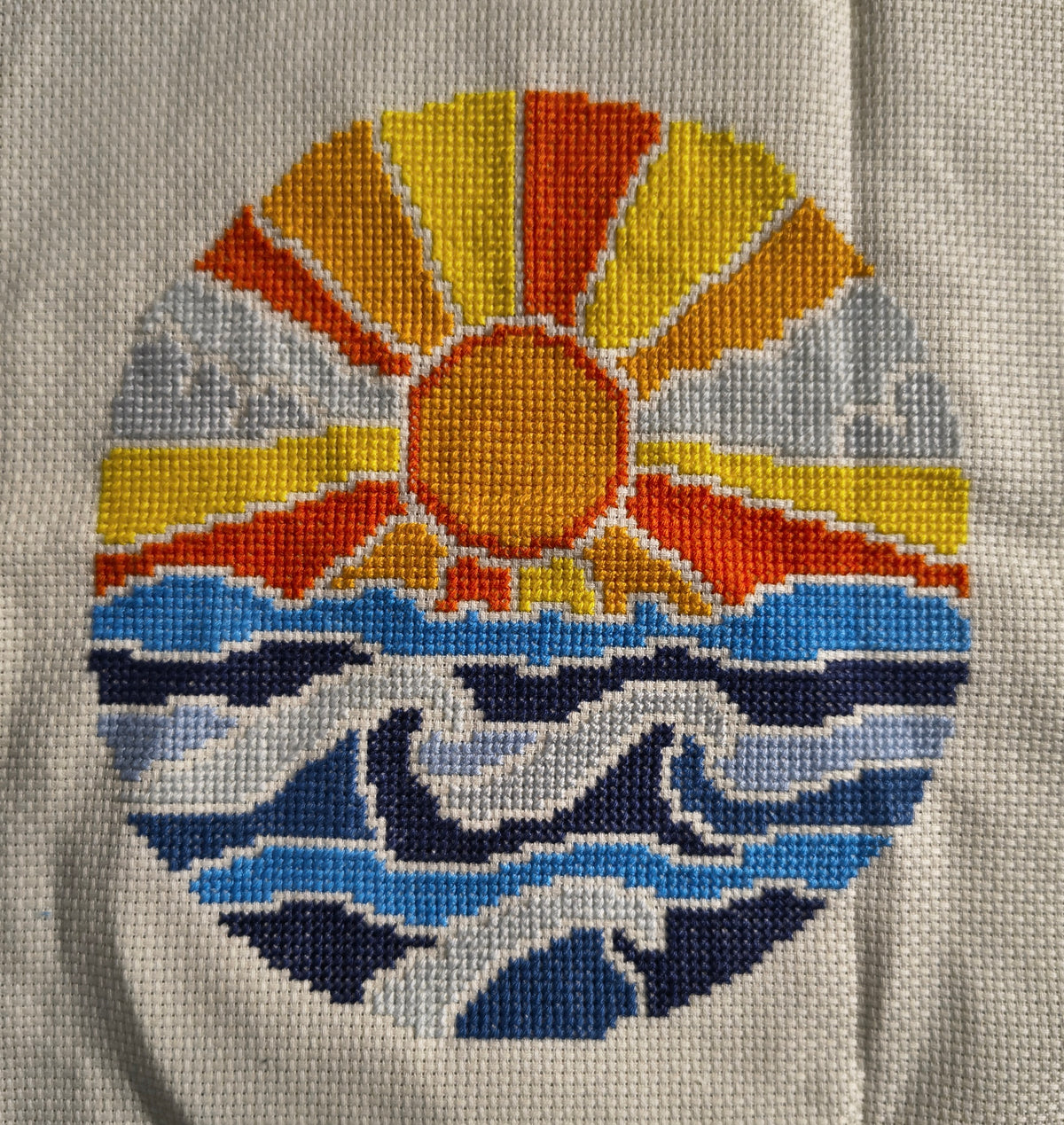 Sunrise - Free Cross Stitch Pattern