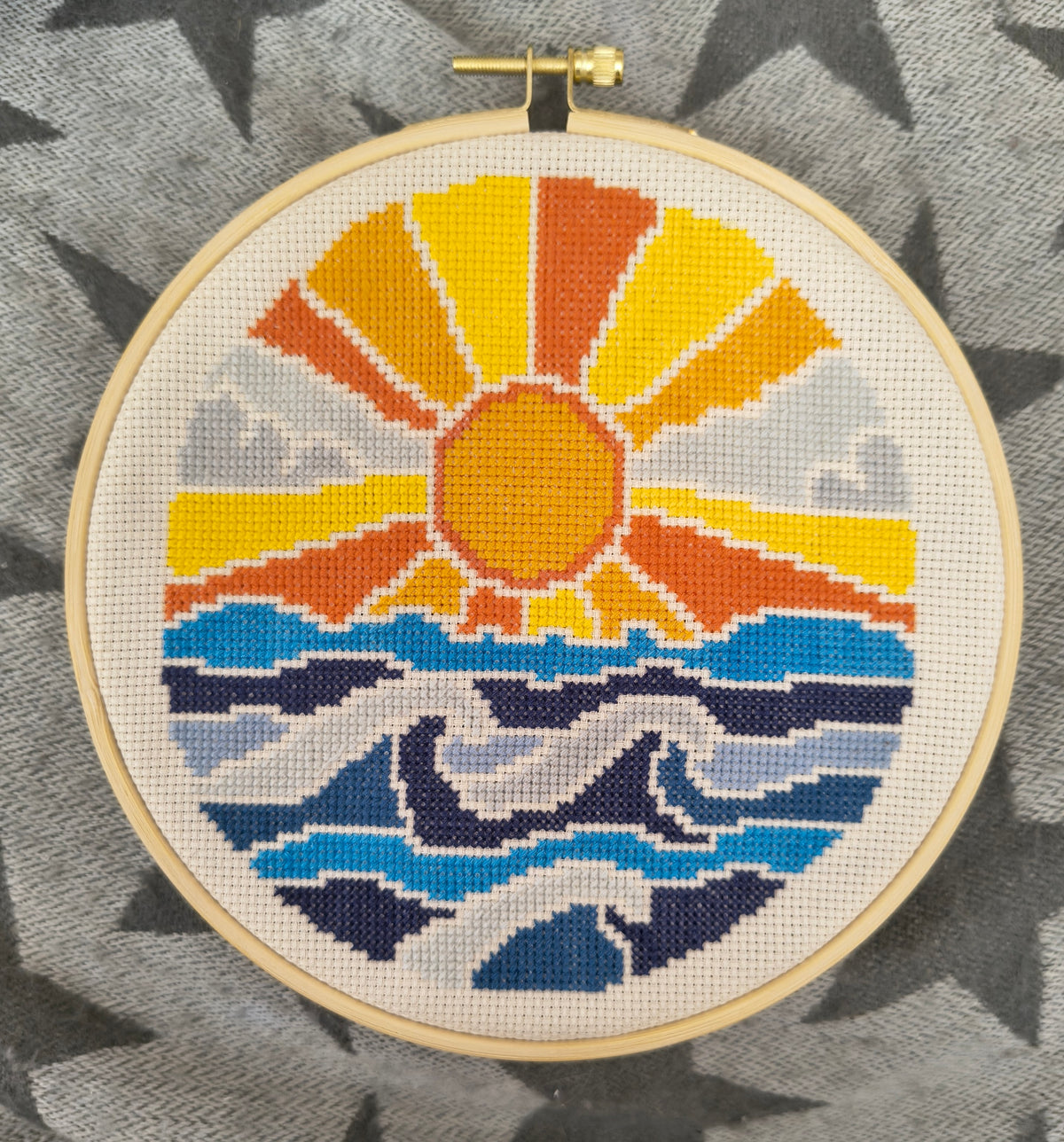 Sunrise - Free Cross Stitch Pattern