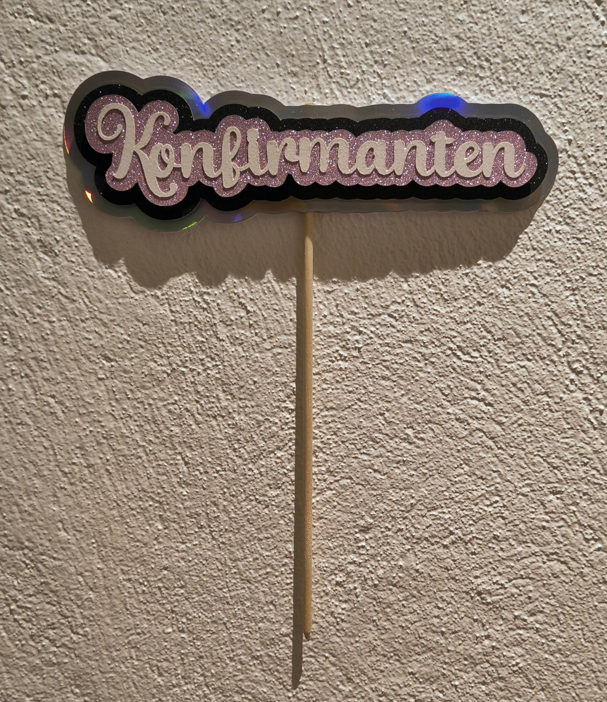 Handmade Confirmation Cake Decoration