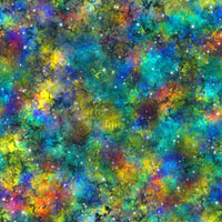 DachsDesign NON-EXCLUSIVE Muted Rainbow Galaxy Seamless Pattern
