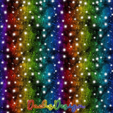 DachsDesign NON-EXCLUSIVE Starry Rainbow Seamless Pattern